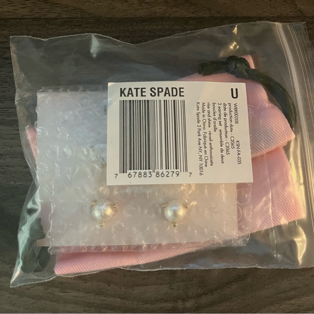 *NEW NEVER OPENED* Kate Spade Rise and Shine 2-Stud Set Earrings